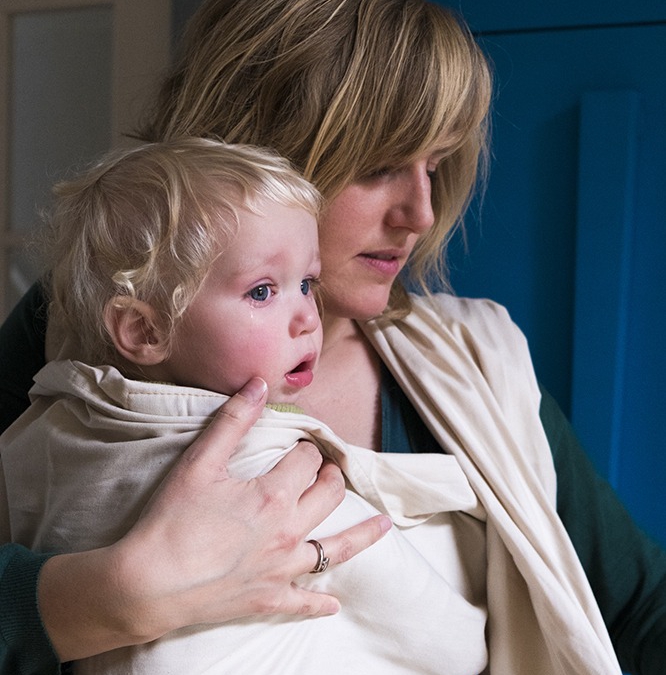 Mindful omgaan met je huilende baby