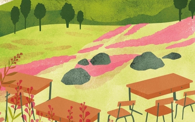 Waarom naar school? Leren doe je van het leven